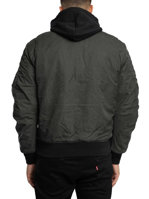 Superdry Chaqueta Bomber Militar MA1, Verde - Image 3
