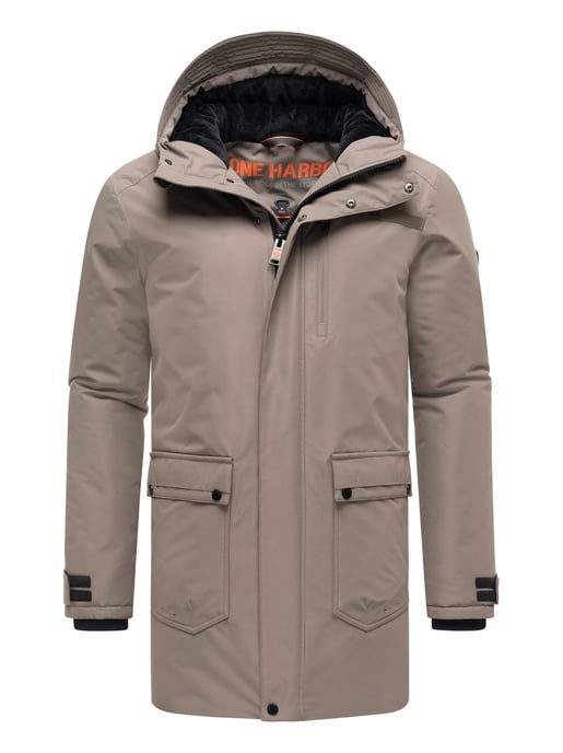 Parka de invierno para hombre Stone Harbour Netaan con columna de agua de 10.000 mm y forro acolchado - Image 1