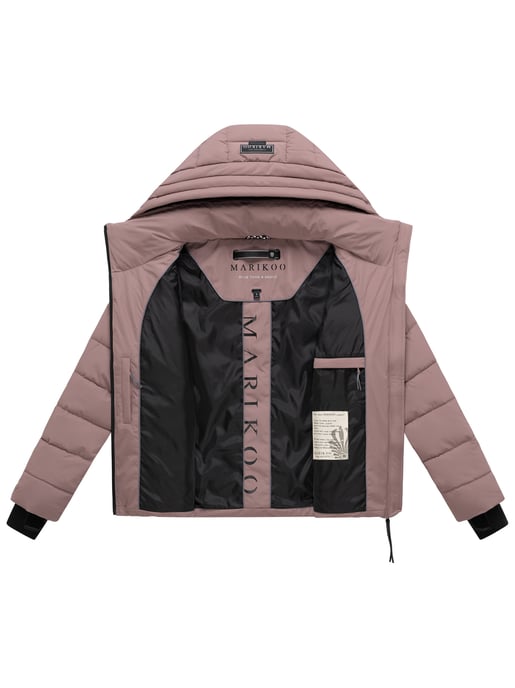 Chaqueta acolchada mujer Marikoo Samuiaa – cálida y con capucha extraíble - Image 5