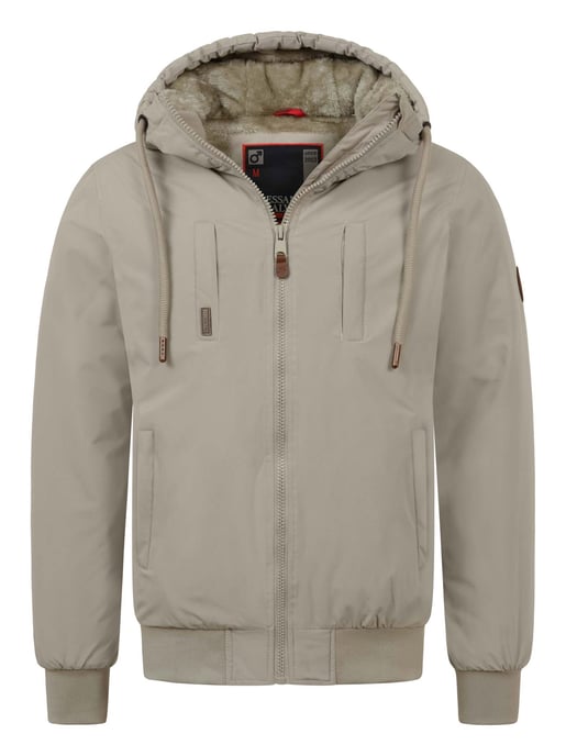 Chaqueta de invierno para hombre Alessandro Salvarini AS-320 con forro de peluche y capucha - Image 1