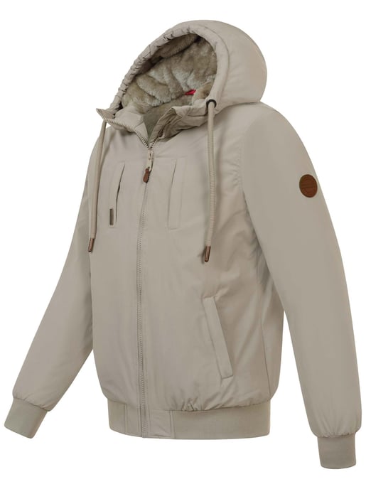 Chaqueta de invierno para hombre Alessandro Salvarini AS-320 con forro de peluche y capucha - Image 3