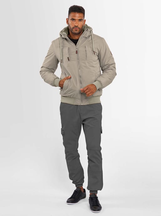 Chaqueta de invierno para hombre Alessandro Salvarini AS-320 con forro de peluche y capucha - Image 6
