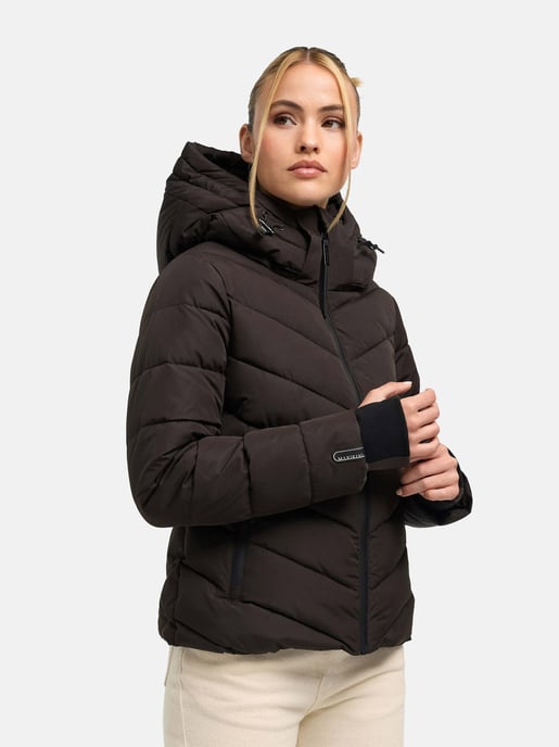 Chaqueta acolchada mujer Marikoo Samuiaa – cálida y con capucha extraíble - Image 6