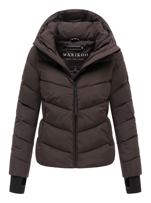 Chaqueta acolchada de mujer Marikoo Yukanii con capucha y ajuste femenino - Image 1