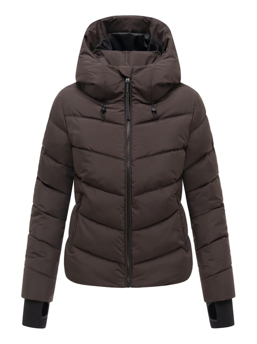 Chaqueta acolchada de mujer Marikoo Yukanii con capucha y ajuste femenino - Image 2
