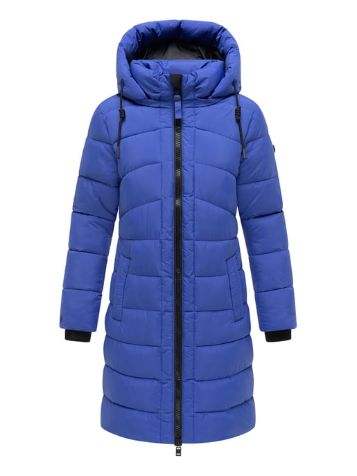 Abrigo de invierno Marikoo Kaltnäschen para mujer con capucha desmontable - Image 2