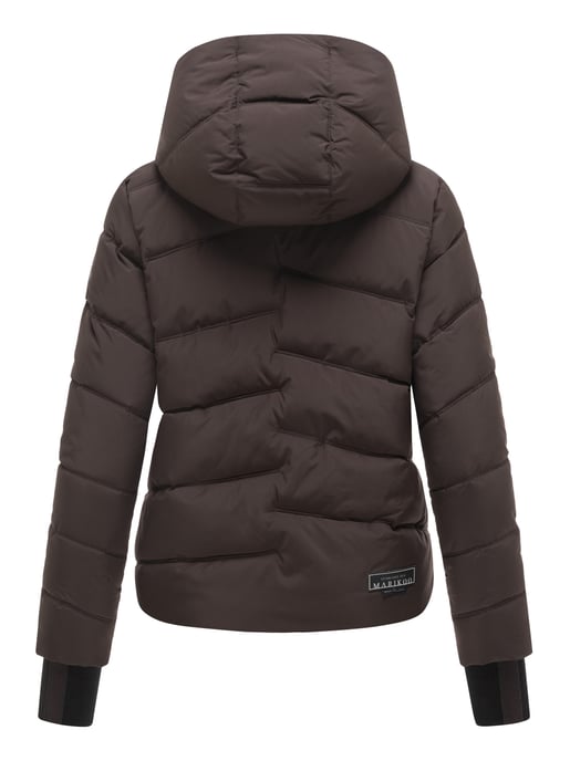 Chaqueta acolchada de mujer Marikoo Yukanii con capucha y ajuste femenino - Image 4