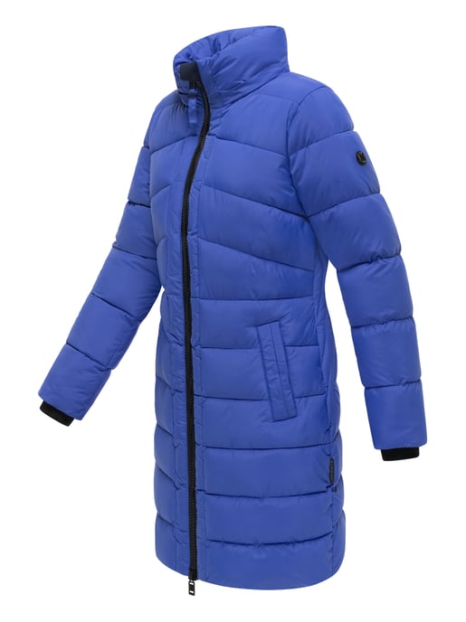 Abrigo de invierno Marikoo Kaltnäschen para mujer con capucha desmontable - Image 4
