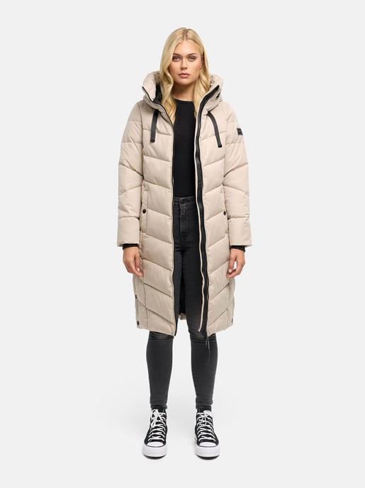 Abrigo acolchado de invierno para mujer Navahoo Smacking Bear - cálido y elegante - Image 6