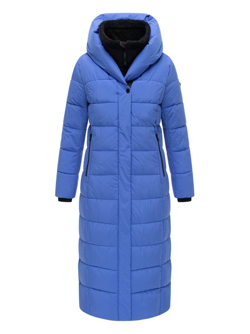 Abrigo acolchado Marikoo Pakoraa para mujer con cuello de peluche desmontable - Image 2