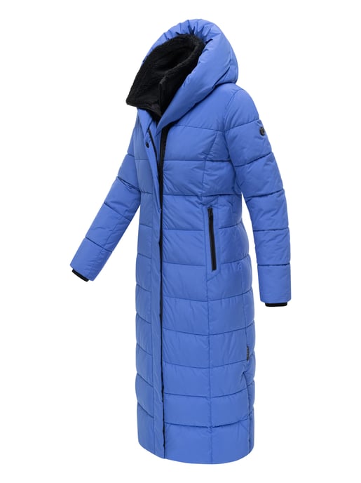 Abrigo acolchado Marikoo Pakoraa para mujer con cuello de peluche desmontable - Image 3