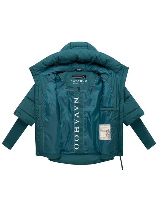 Chaqueta acolchada de mujer Navahoo Lotusherz XIV – cálida, funcional y urbana - Image 5