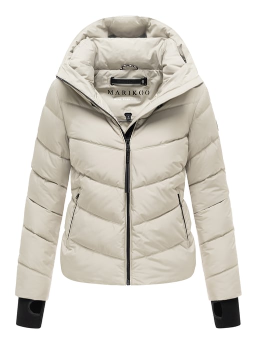 Chaqueta acolchada de mujer Marikoo Yukanii con capucha y ajuste femenino - Image 1