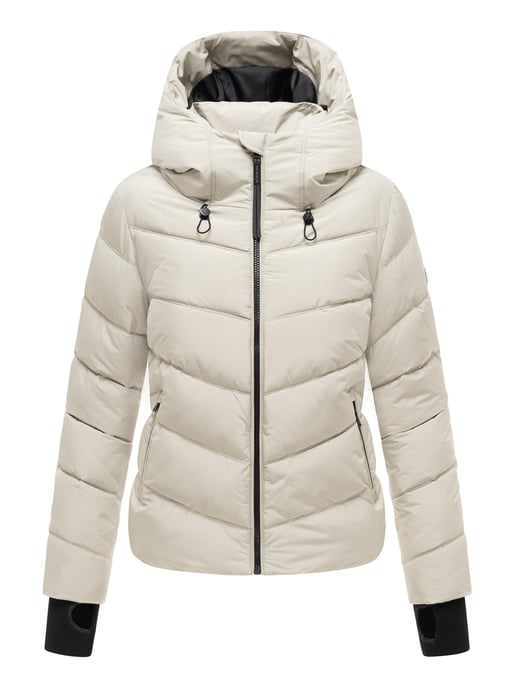 Chaqueta acolchada de mujer Marikoo Yukanii con capucha y ajuste femenino - Image 2