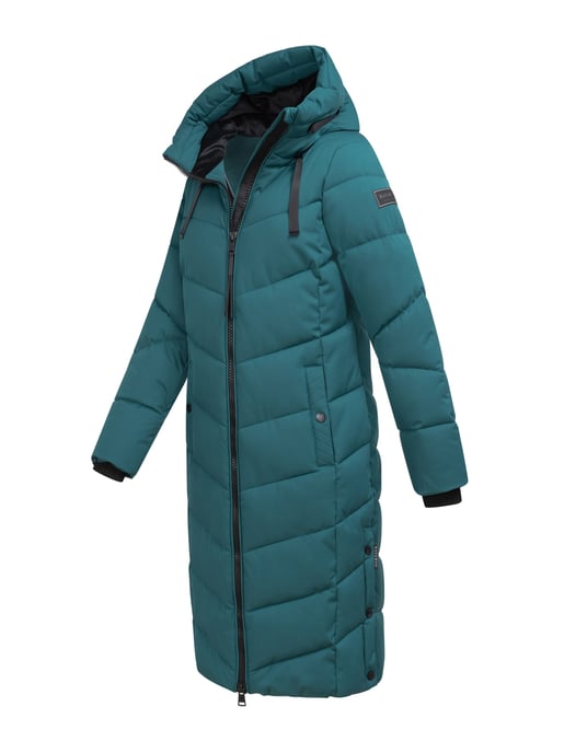 Abrigo acolchado de invierno para mujer Navahoo Smacking Bear - cálido y elegante - Image 3