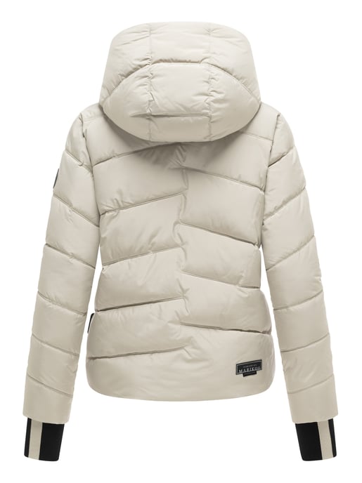Chaqueta acolchada de mujer Marikoo Yukanii con capucha y ajuste femenino - Image 4