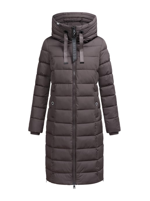 Abrigo acolchado de invierno mujer Navahoo Mondmädchen con capucha y forro polar - Image 2