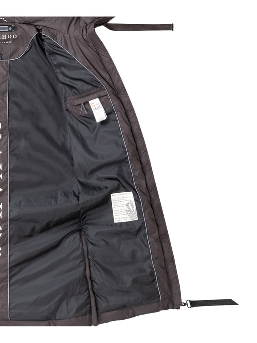 Abrigo acolchado de invierno mujer Navahoo Mondmädchen con capucha y forro polar - Image 5