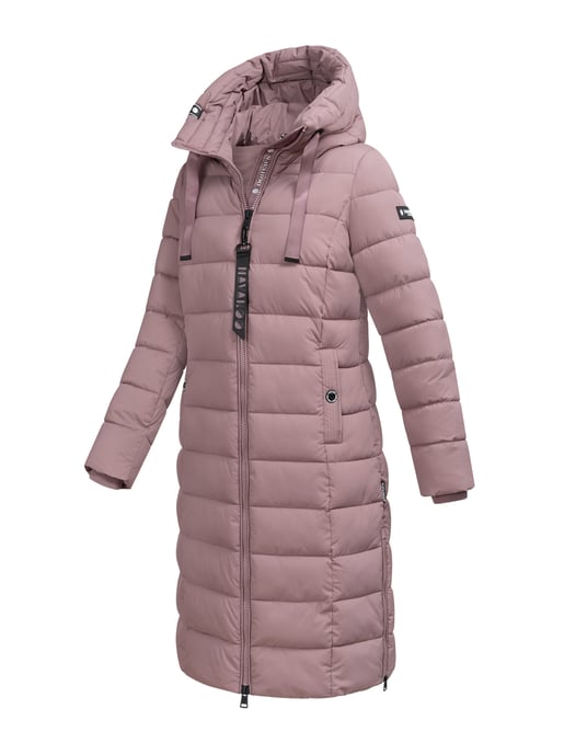 Abrigo acolchado de invierno mujer Navahoo Mondmädchen con capucha y forro polar - Image 3
