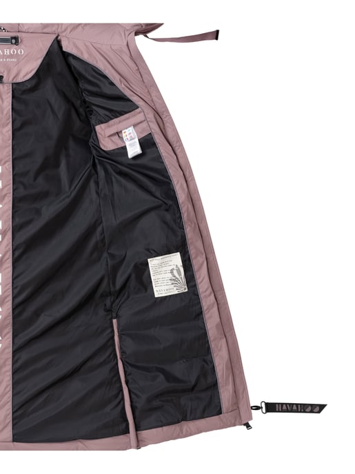 Abrigo acolchado de invierno mujer Navahoo Mondmädchen con capucha y forro polar - Image 5