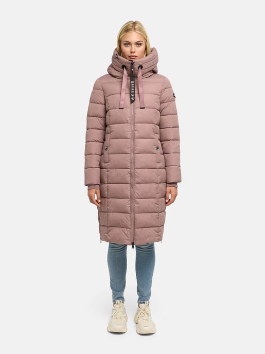 Abrigo acolchado de invierno mujer Navahoo Mondmädchen con capucha y forro polar - Image 6