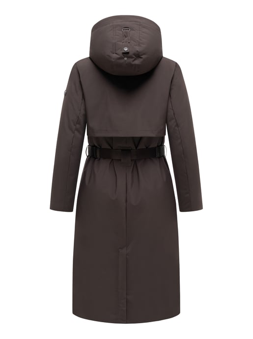 Parka de invierno para mujer WALDBUMMLER de Navahoo – impermeable y elegante con cinturón - Image 4