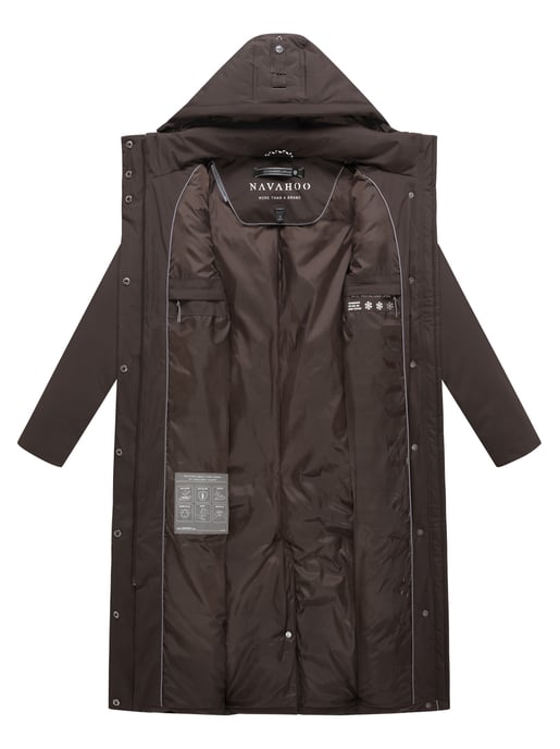 Parka de invierno para mujer WALDBUMMLER de Navahoo – impermeable y elegante con cinturón - Image 5