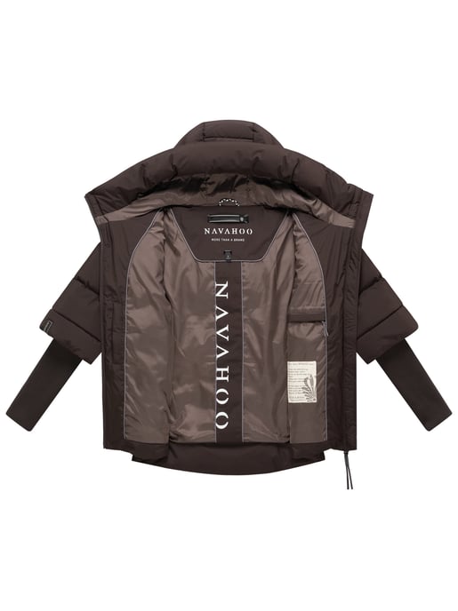 Chaqueta acolchada de mujer Navahoo Lotusherz XIV – cálida, funcional y urbana - Image 5