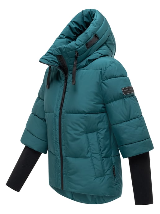 Chaqueta acolchada de mujer Navahoo Lotusherz XIV – cálida, funcional y urbana - Image 3