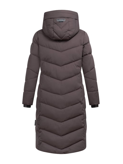 Abrigo acolchado de invierno para mujer Navahoo Smacking Bear - cálido y elegante - Image 4