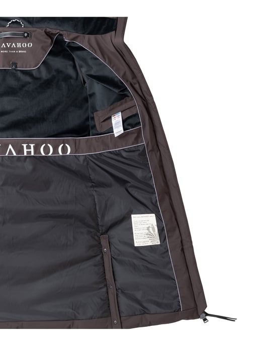 Abrigo acolchado de invierno para mujer Navahoo Smacking Bear - cálido y elegante - Image 5