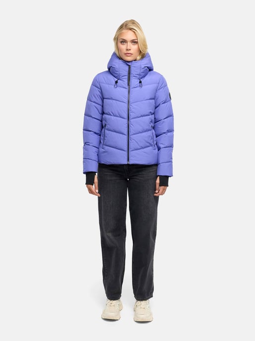 Chaqueta acolchada de mujer Marikoo Yukanii con capucha y ajuste femenino - Image 6