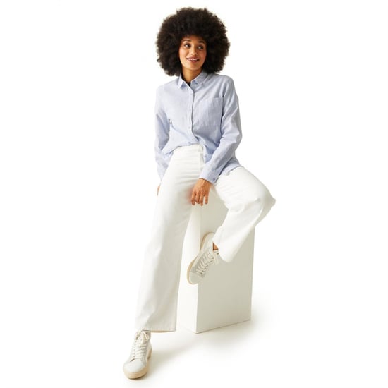 Regatta Womens Primevere Cotton Blend Long Sleeved Shirt - Image 6