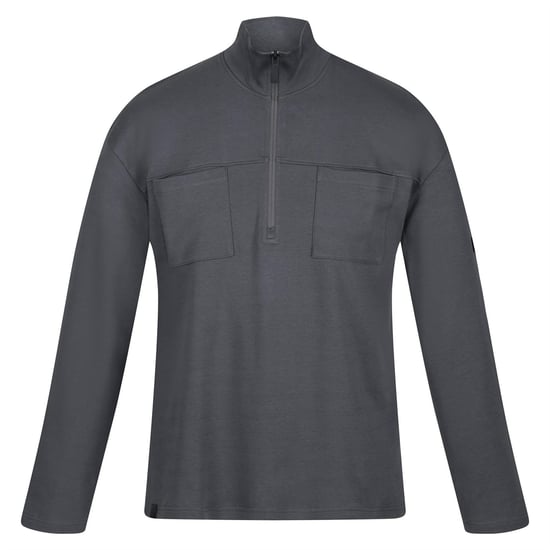 Regatta Mens Ferdo Sustainable Cotton Half Zip Fleece - Image 5