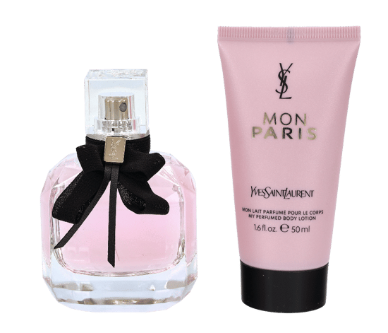 Set de regalo Yves Saint Laurent Mon Paris Eau de Parfum 50 ml y Body Lotion 50 ml - Image 2
