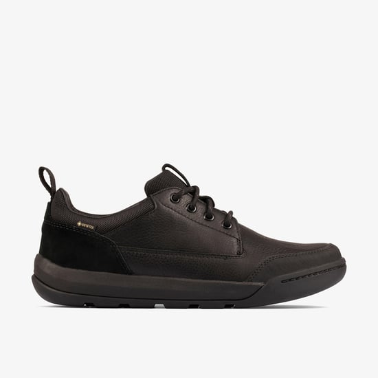 AshcombeLoGTX Black Leather Zapatos - Image 1