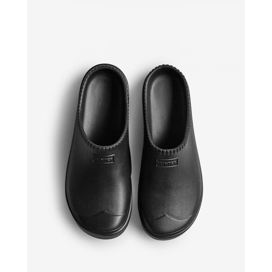 Hunter In/Out Bloom Algae Zuecos unisex negros - Image 2