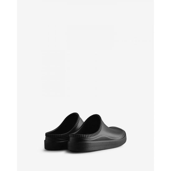 Hunter In/Out Bloom Algae Zuecos unisex negros - Image 3