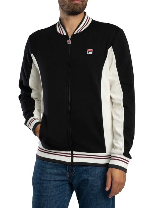 Fila Chaqueta Deportiva De Béisbol Settanta, Negro - Image 2