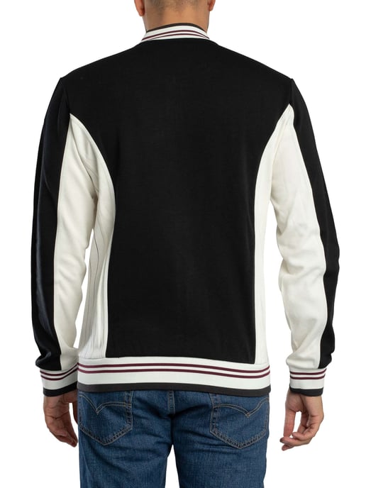 Fila Chaqueta Deportiva De Béisbol Settanta, Negro - Image 3
