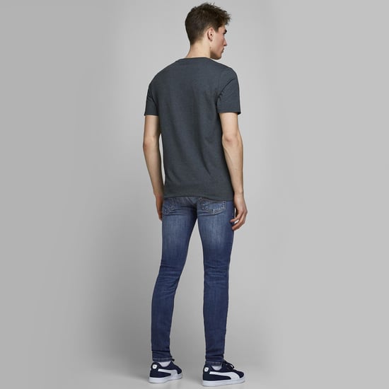 Jack & Jones Men's Agi 005 Original 5-Pocket Skinny Fit Stretchy Denim Jeans - Image 4