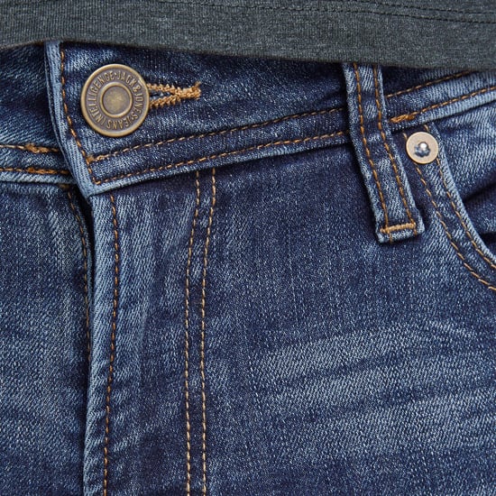 Jack & Jones Men's Agi 005 Original 5-Pocket Skinny Fit Stretchy Denim Jeans - Image 6
