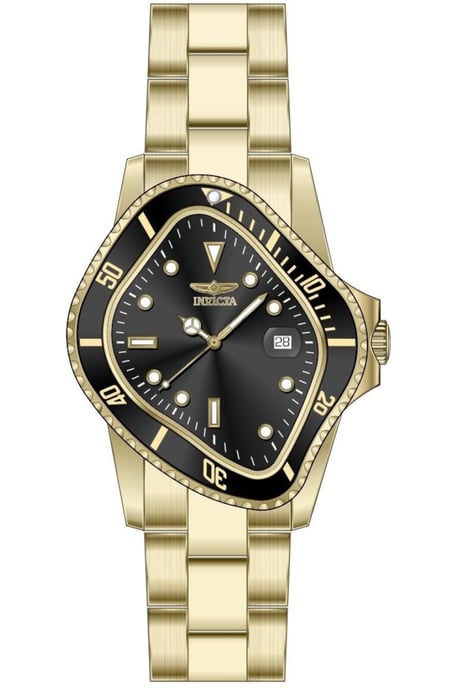 Invicta Artist 51004 Reloj de Hombre - Movimiento de Cuarzo - Acero Inoxidable con Esfera Negra - 40 mm - Image 1