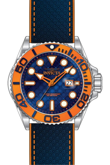Invicta Grand Diver 51085 Reloj de Hombre - Movimiento de Cuarzo - Acero Inoxidable con Esfera Azul - 48 mm - Image 2