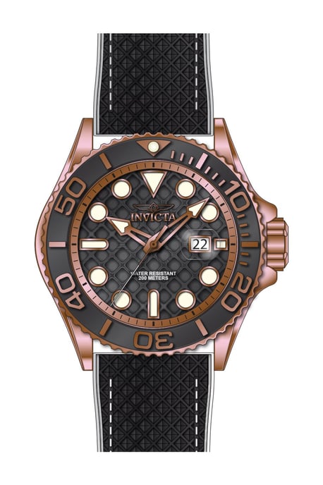 Invicta Grand Diver 51090 Reloj de Hombre - Movimiento de Cuarzo - Acero Inoxidable con Esfera Negra - 48 mm - Image 2
