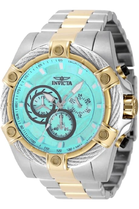 Invicta Bolt 69802 Reloj de Hombre - Movimiento de Cuarzo - Acero con Esfera Azul - 52 mm - Image 1