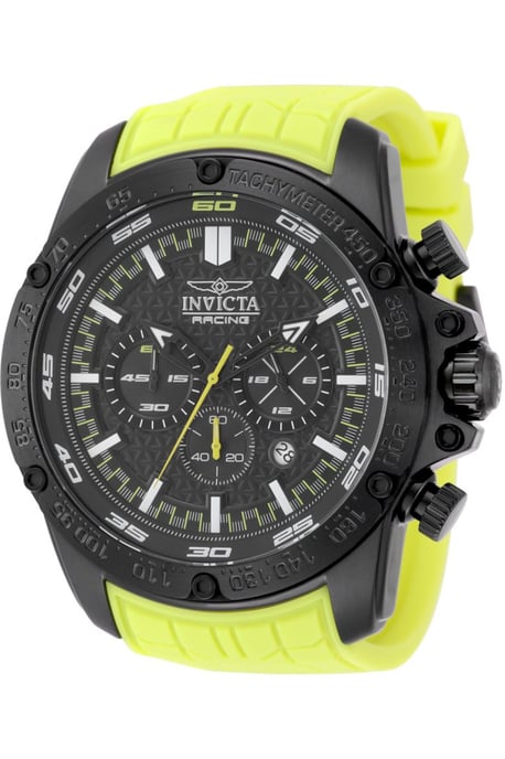 Invicta Speedway 50314 Reloj para Hombre - Movimiento de Cuarzo - Acero Inoxidable con Esfera Negra - 52 mm - Image 1