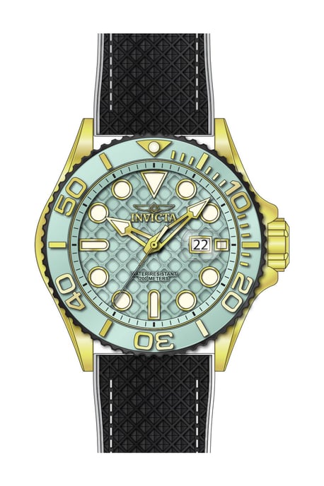Invicta Grand Diver 51089 Reloj de Hombre - Movimiento de Cuarzo - Acero Inoxidable con Esfera Azul - 48 mm - Image 2