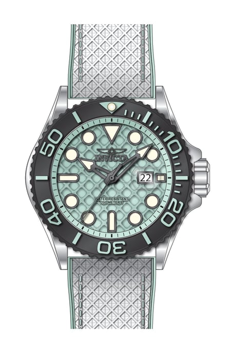Invicta Grand Diver 51086 Reloj para Hombre - Movimiento de Cuarzo - Acero Inoxidable con Esfera Azul - 48 mm - Image 2