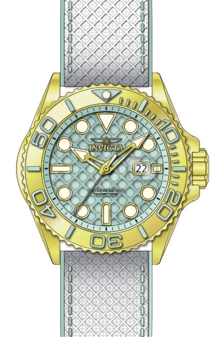 Invicta Grand Diver 51087 Reloj de Hombre - Movimiento de Cuarzo - Acero Inoxidable con Esfera Azul - 48 mm - Image 2